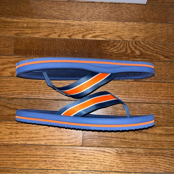 Swims Capri Flip Flop Sandals Navy & Orange Accents Men’s Size 14 Thongs - Picture 4 of 10